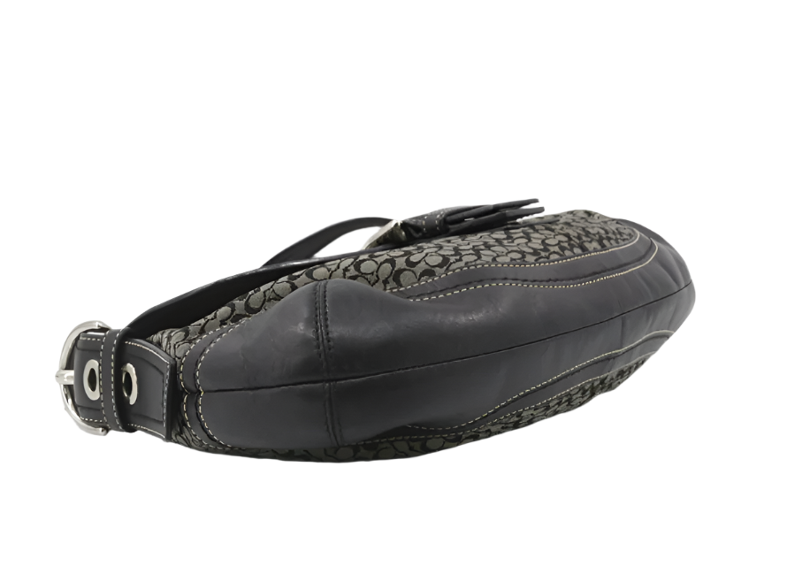 coach soho signature black bag – Cosmopolitan Vintage