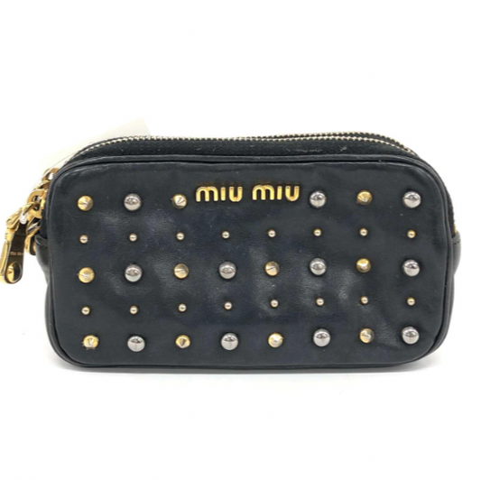 Miu Miu Studded Wristlet