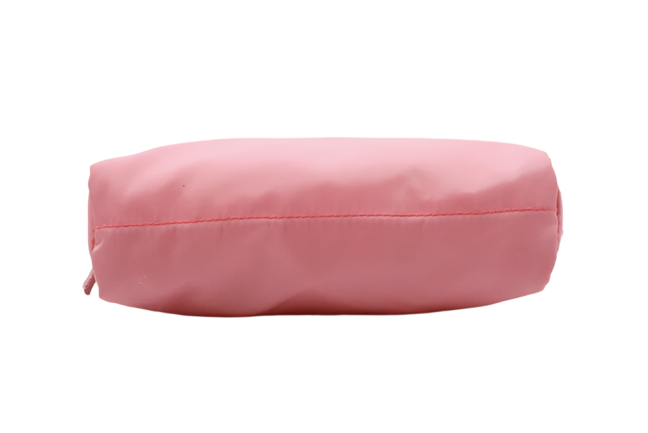 prada pink nylon cosmetic pouch