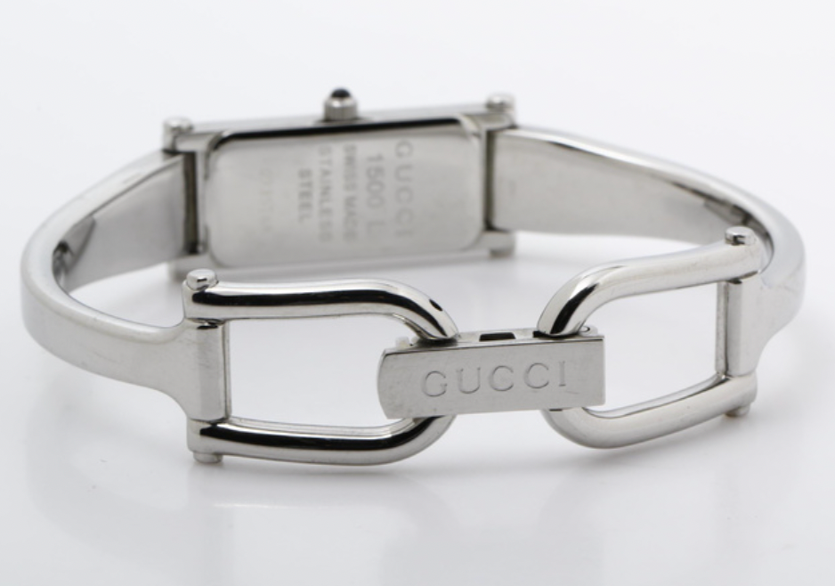 gucci girly pink x silver watch