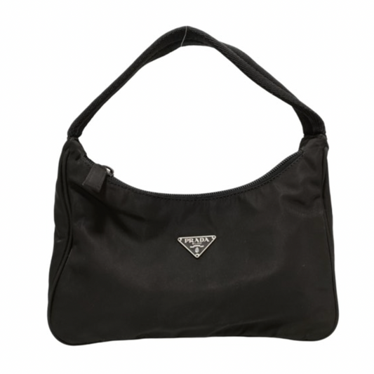 Prada Nylon Logo Shoulder Bag