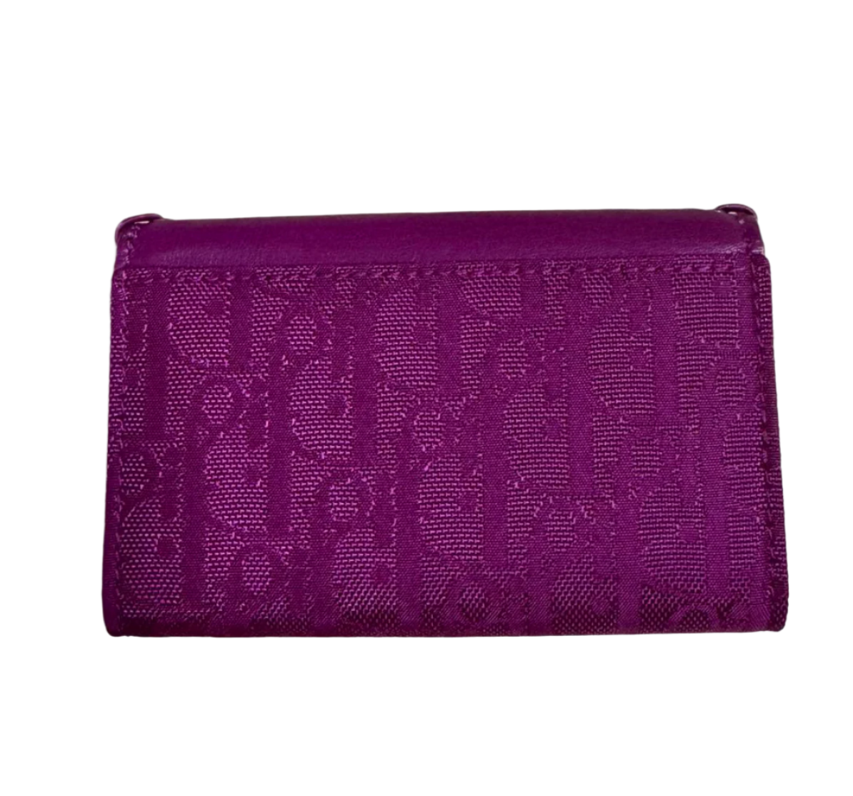 christian dior magenta romantique key wallet