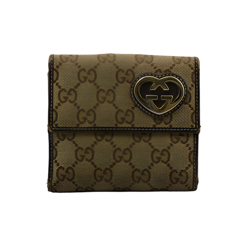 gucci guccisima heart gg wallet