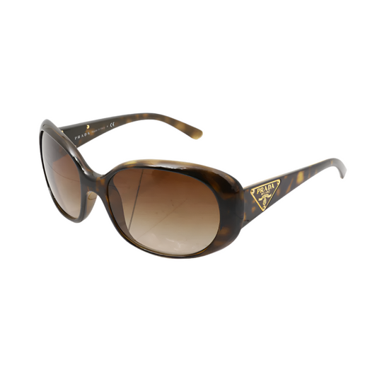 prada brown tortoiseshell sunglasses