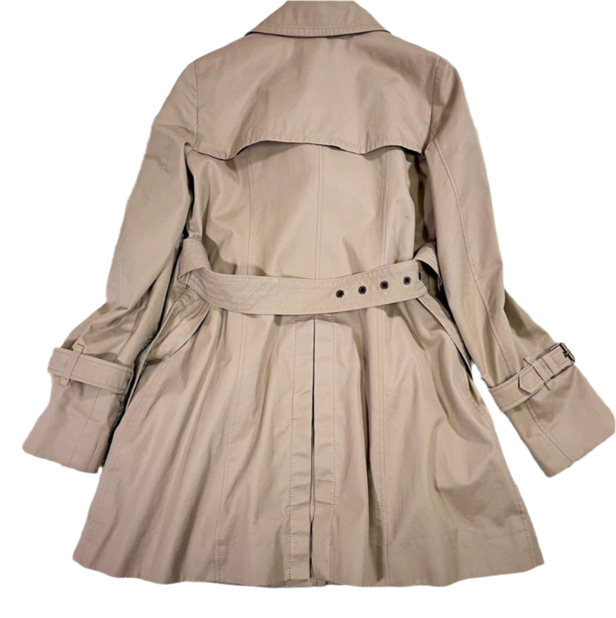 burberry beige spring belted trench coat