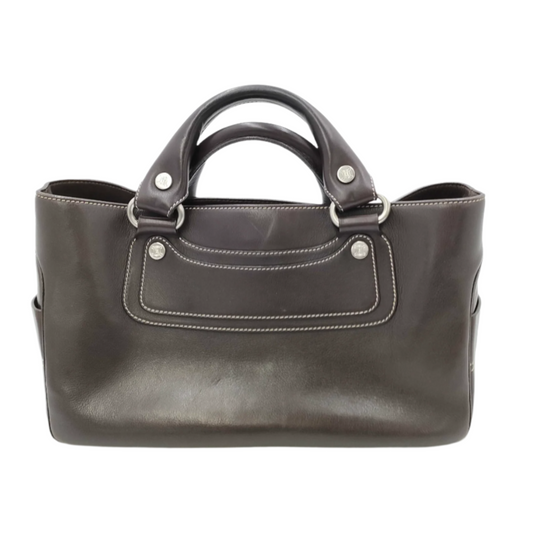 celine dark brown boogie bag