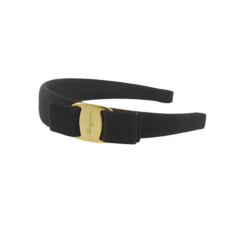 ferragamo vara ribbon black headband
