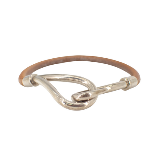 HERMÈS "jumbo" bracelet in brown