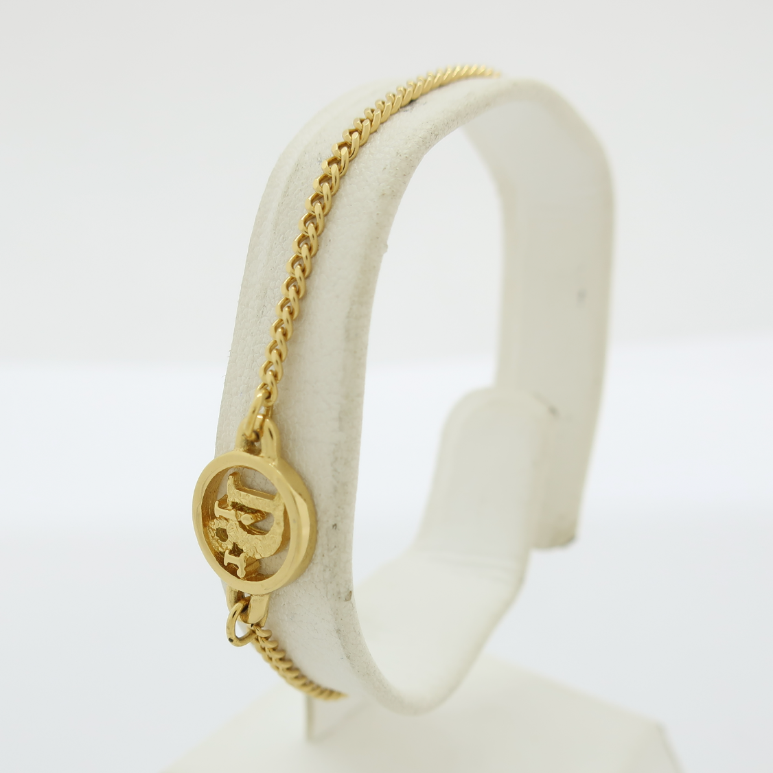 christian dior gold-tone bracelet