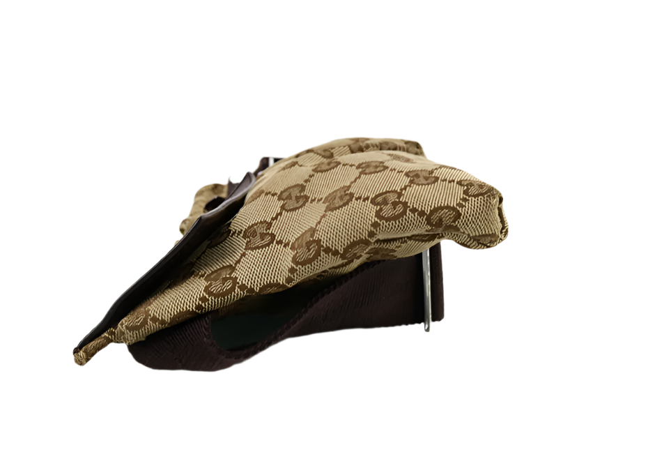 Gucci Chestnut Brown GG Waist Bag