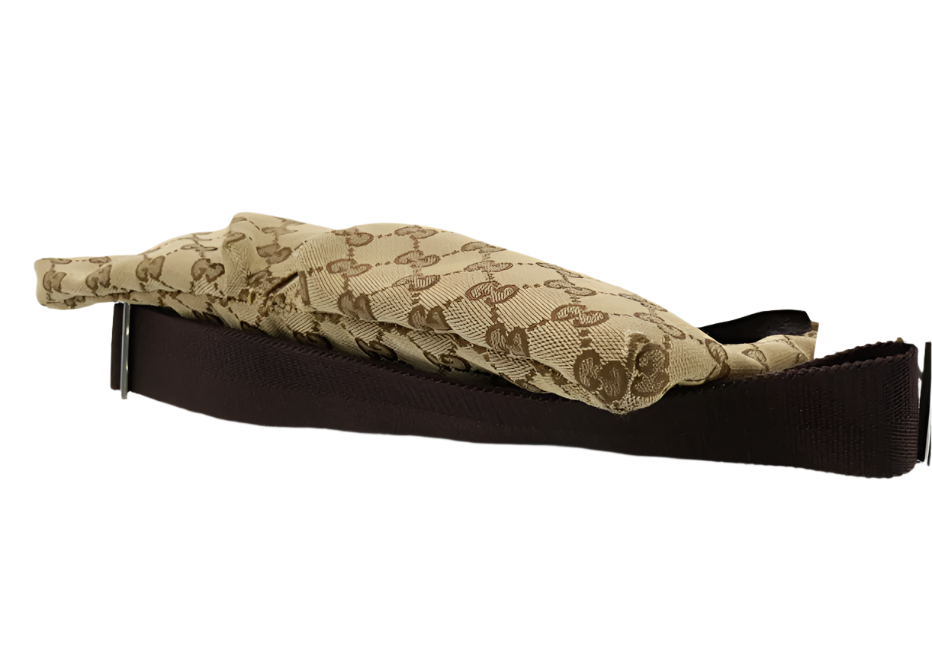 Gucci Chestnut Brown GG Waist Bag