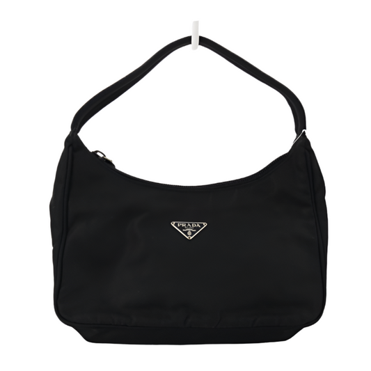 Prada Nylon Tessuto Logo Shoulder Bag