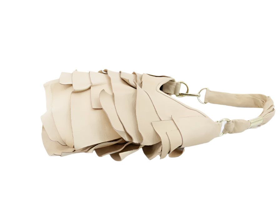 バッグ YVES SAINT LAURENT rive gauche St.Tropez Yves Saint Laurent White Leather Large St. Tropez Bag