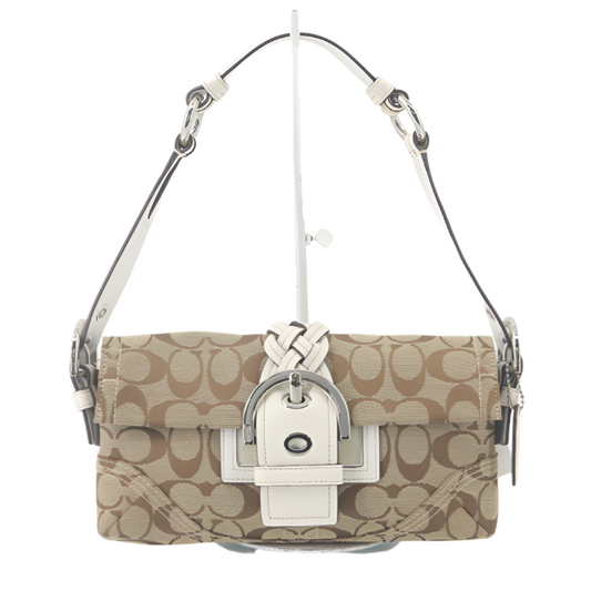 coach braided soho shoulder bag