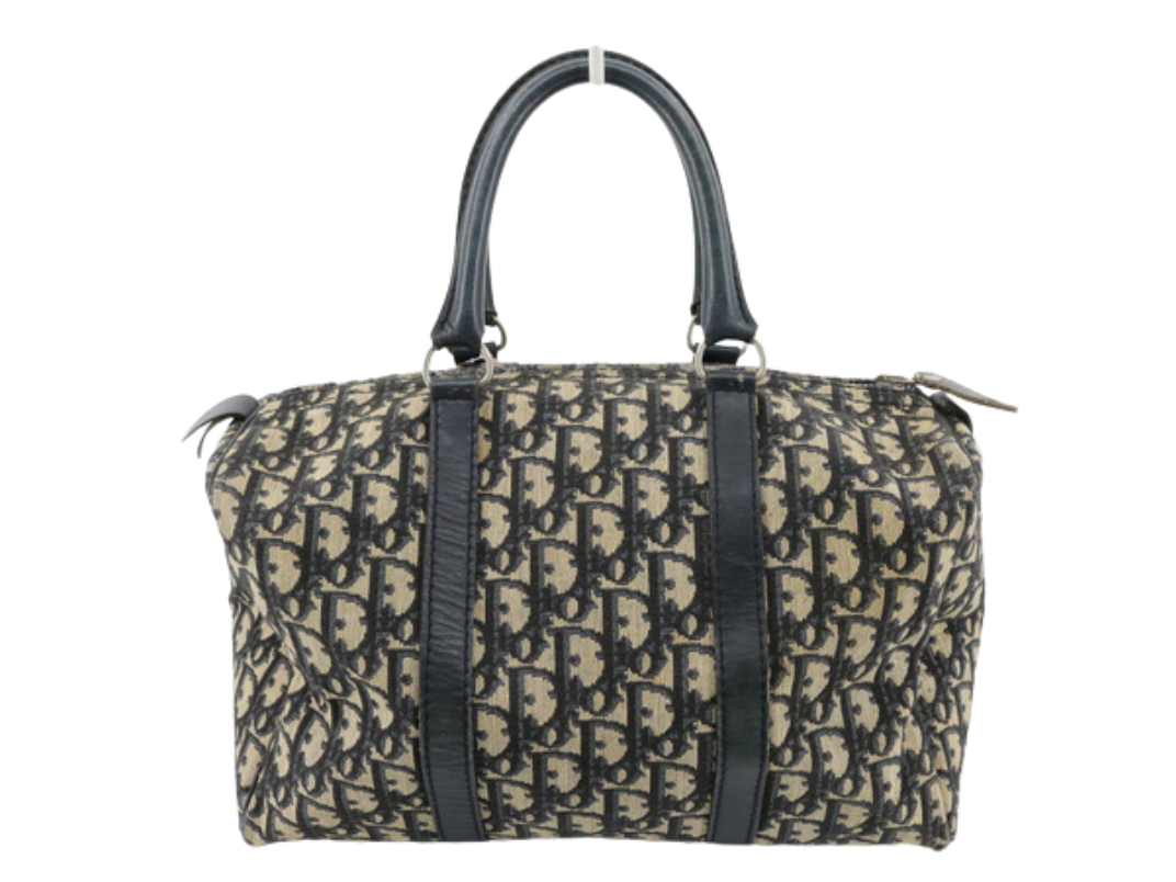 Dior Diorissimo Canvas and Leather Speedy Bag