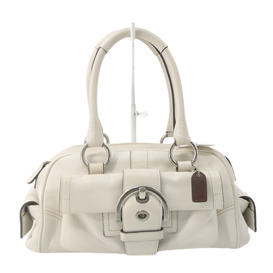 coach ivory soho bag