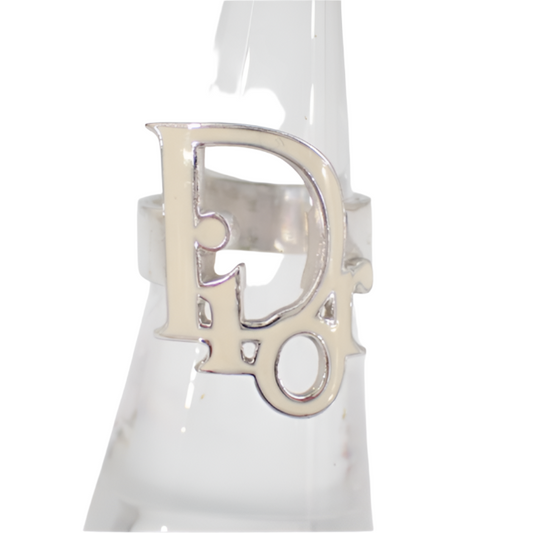 christian dior trotter ivory ring (size US 5)