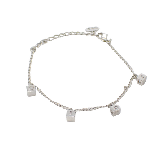 christian dior vintage dice bracelet