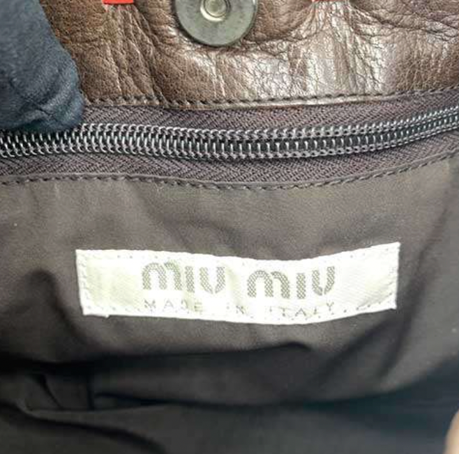 miu miu rare ribbon-detail antique vintage shoulder bag