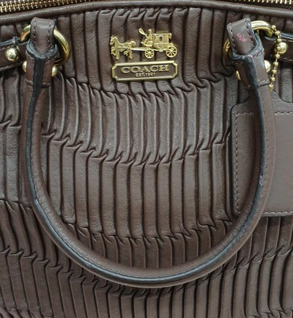 coach stunning madison shoulder bag