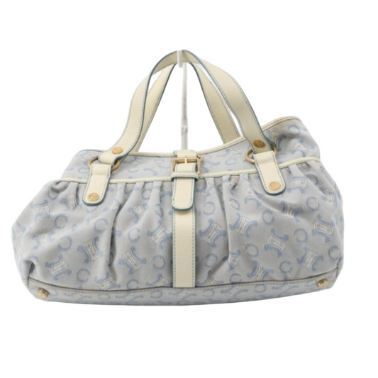 celine baby blue triomphe lily shoulder bag
