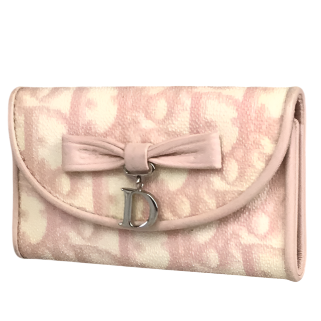 Christian Dior Romantique Pink Barbie Trotter Collection Key Wallet