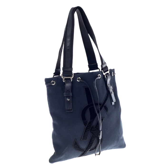 Yves Saint Laurent Rive Gauche Drawstring Tote Bag