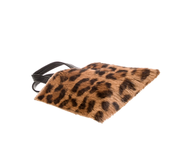 Loewe Cheetah Print Ponyhair Handbag