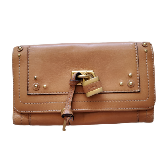 Chloe Paddington Long Wallet Brown