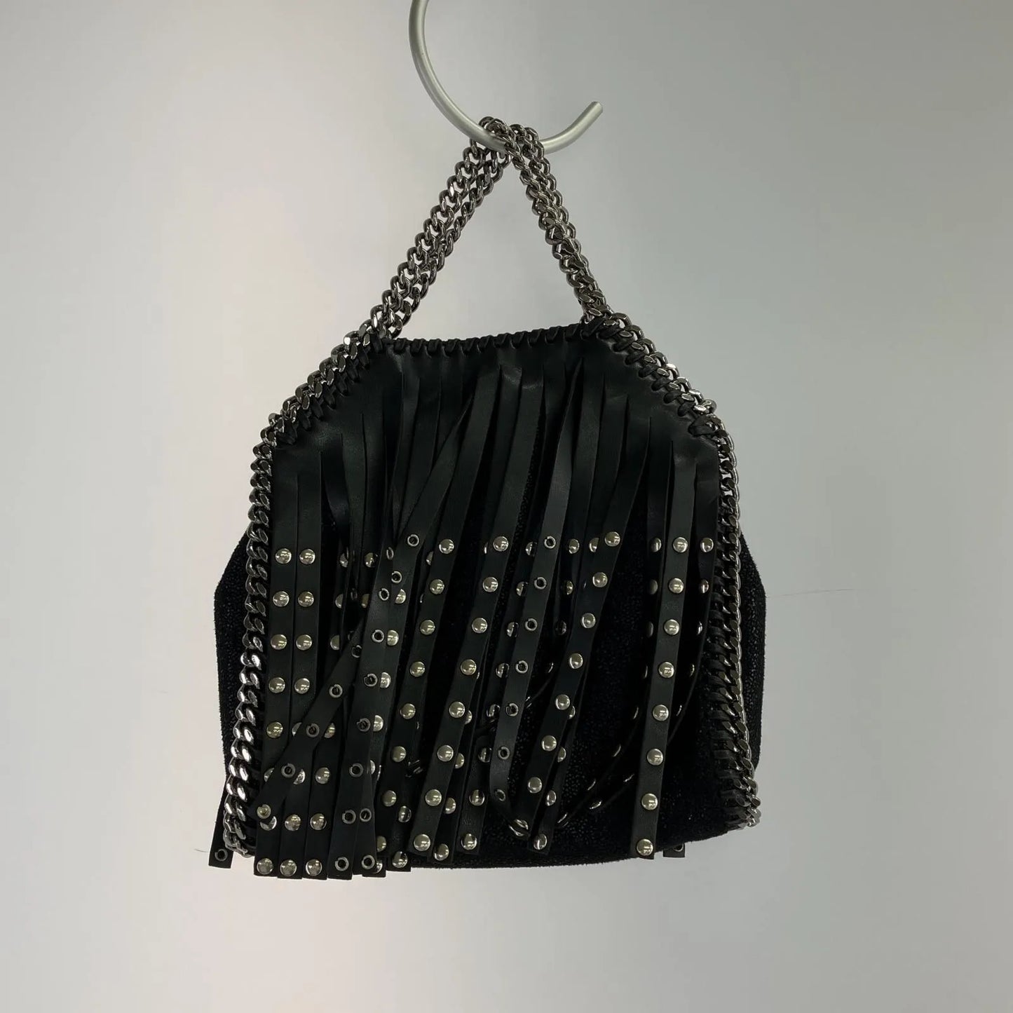 Stella McCartney Falabella Fringe Studded Bag