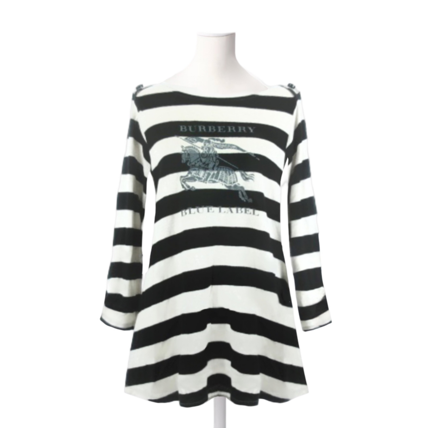burberry girly vintage striped mini dress
