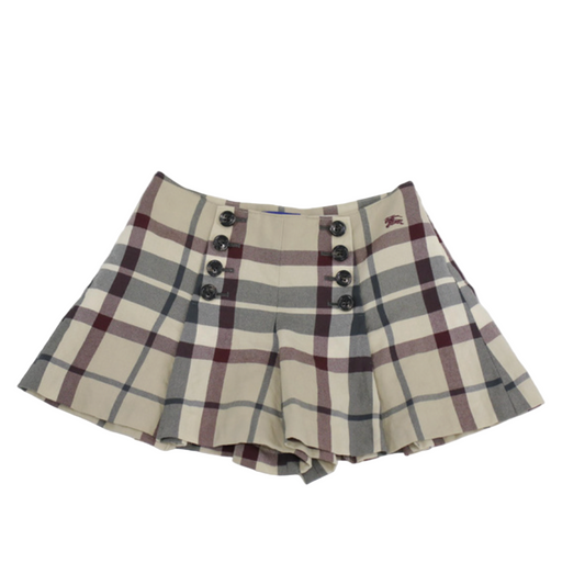 burberry adorable plaid vintage shorts