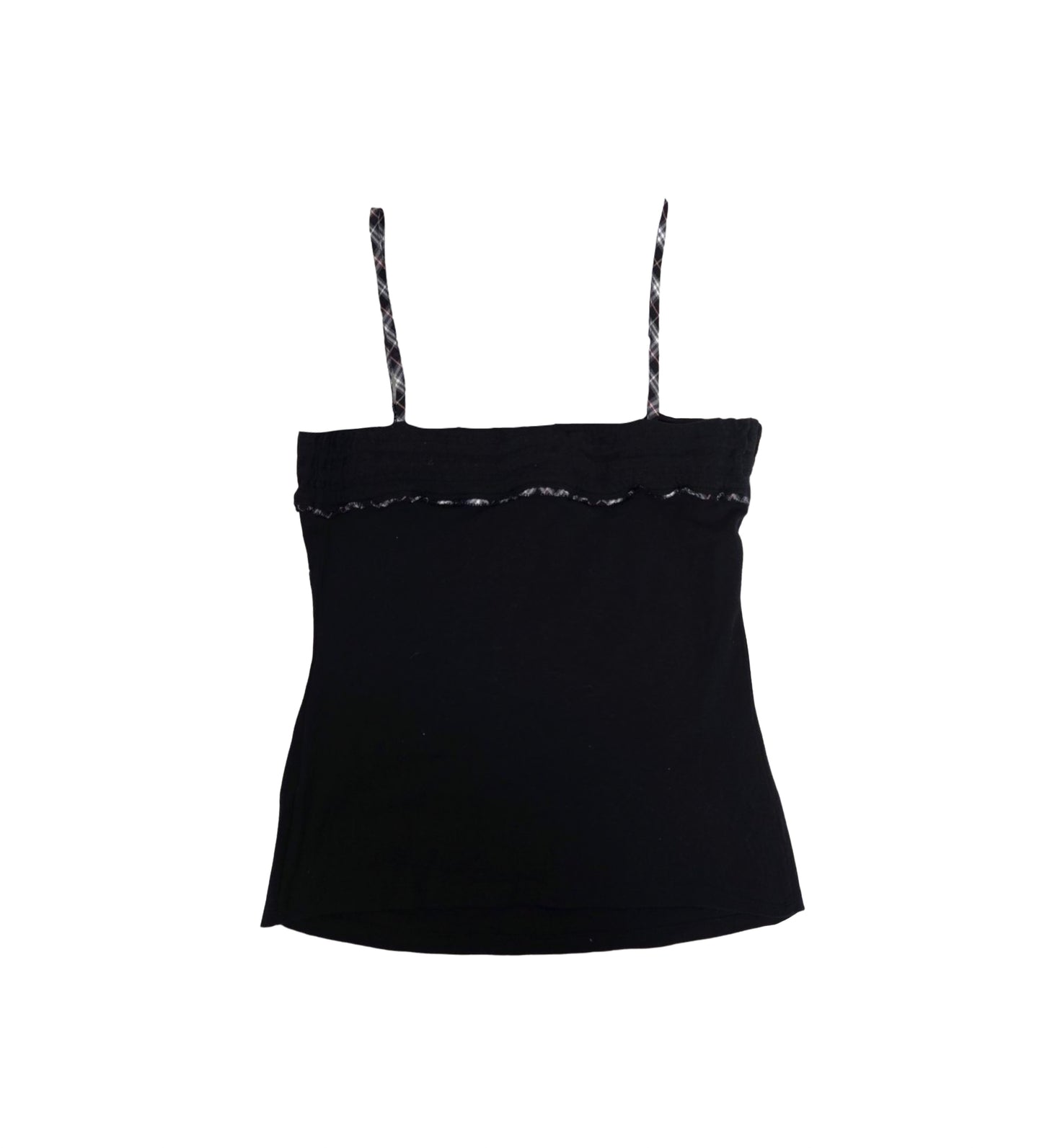 burberry black flirty camisole top