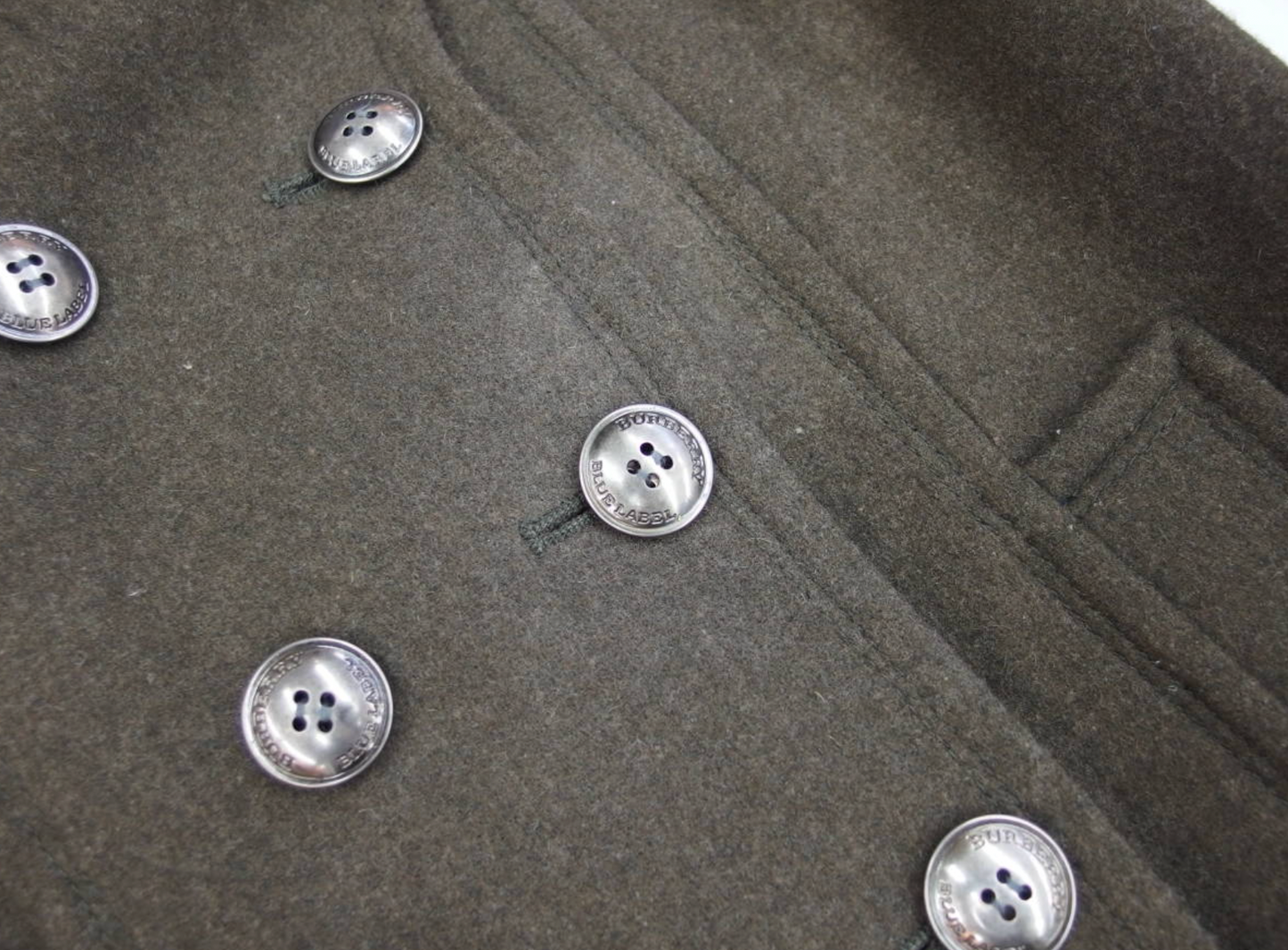 burberry blue label pleated flirty dress coat