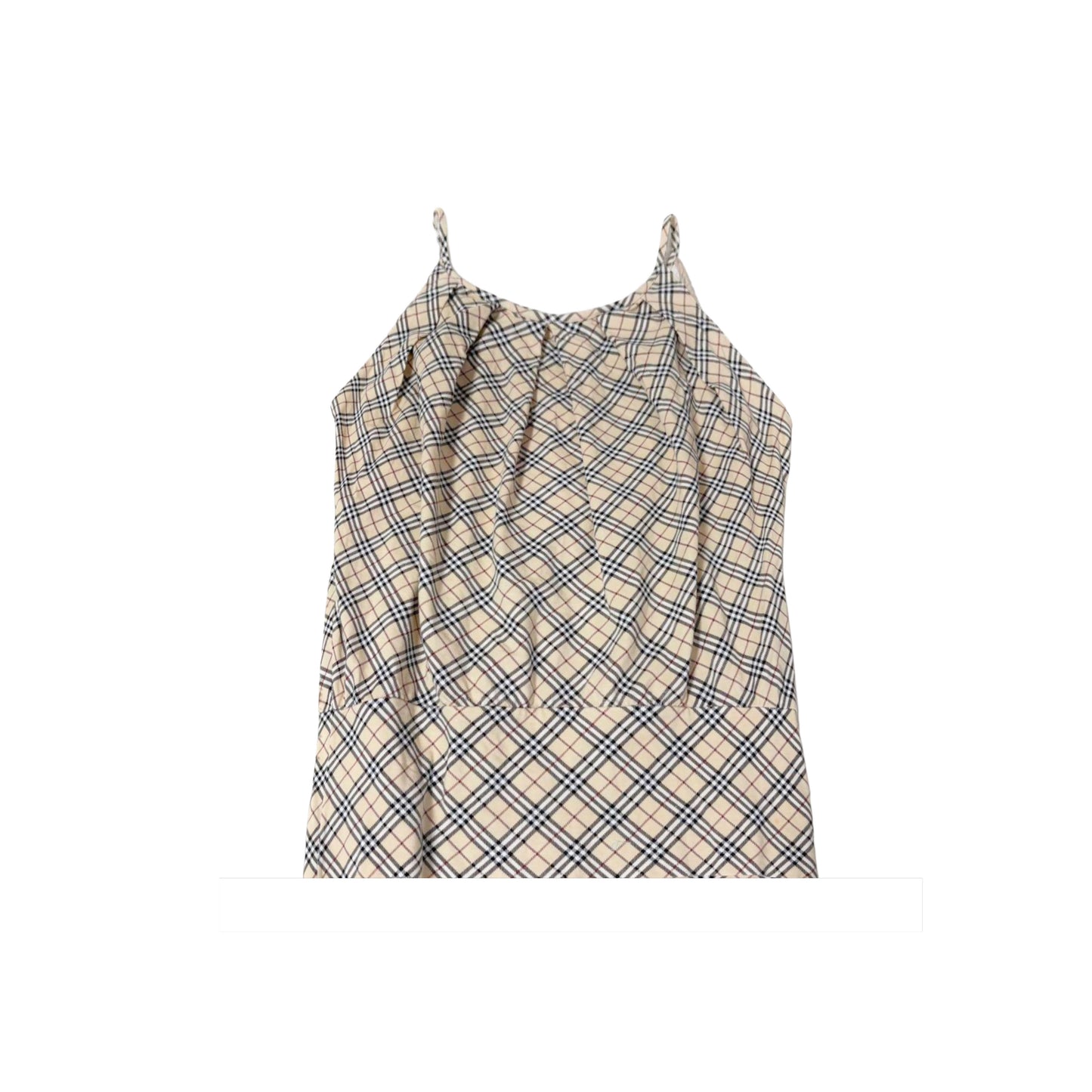 burberry nova check halter top