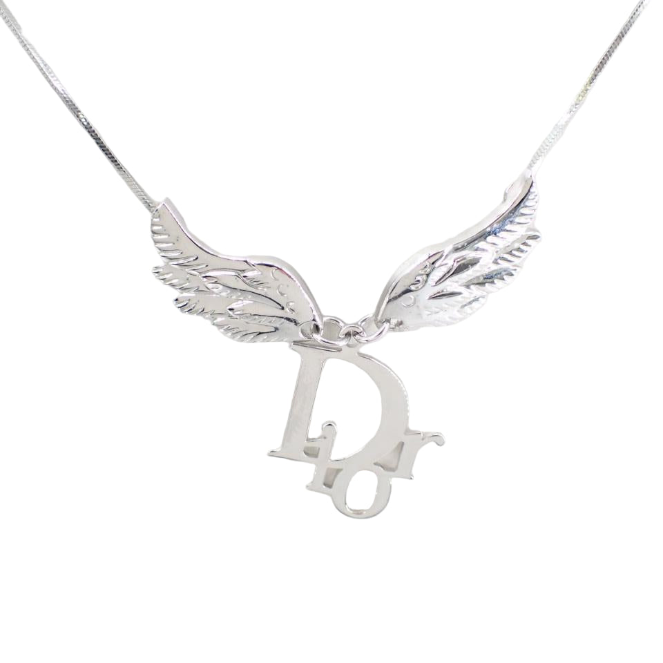 christian dior rare angel wings necklace