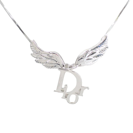 christian dior rare angel wings necklace