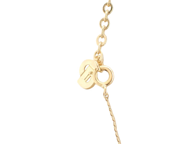 christian dior vintage rhinestone heart necklace