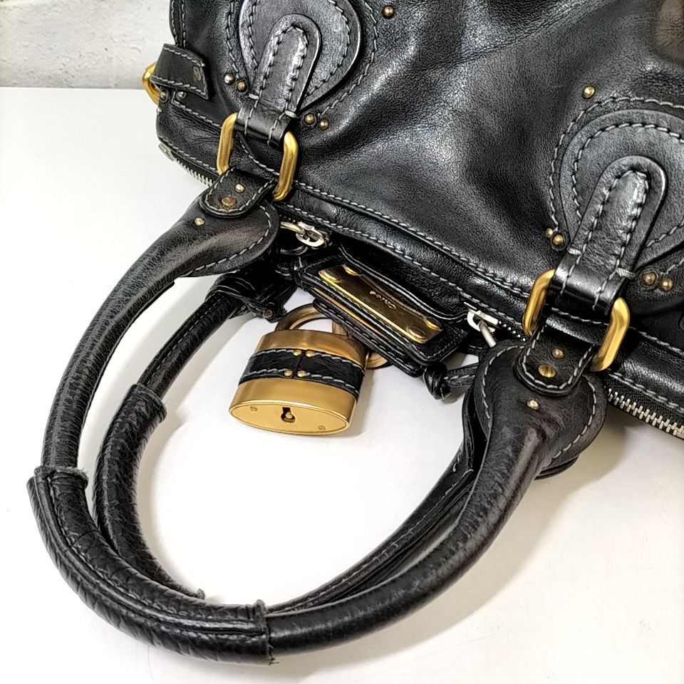 Chloé Black Paddington Bag