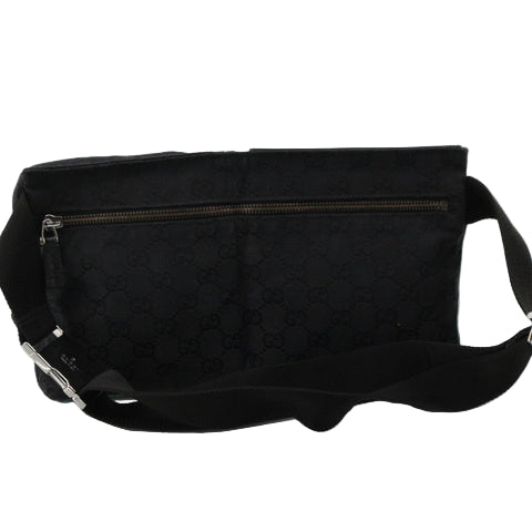Gucci Black GG Waist Bag