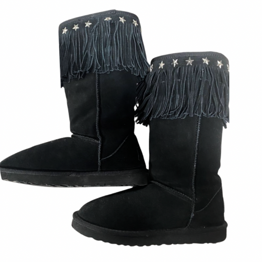 jimmy choo x ugg vintage studded boots (size US 7)