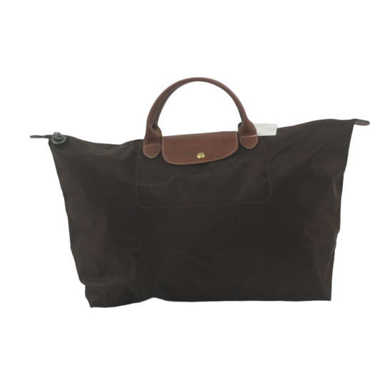 longchamp brown le pilage handbag