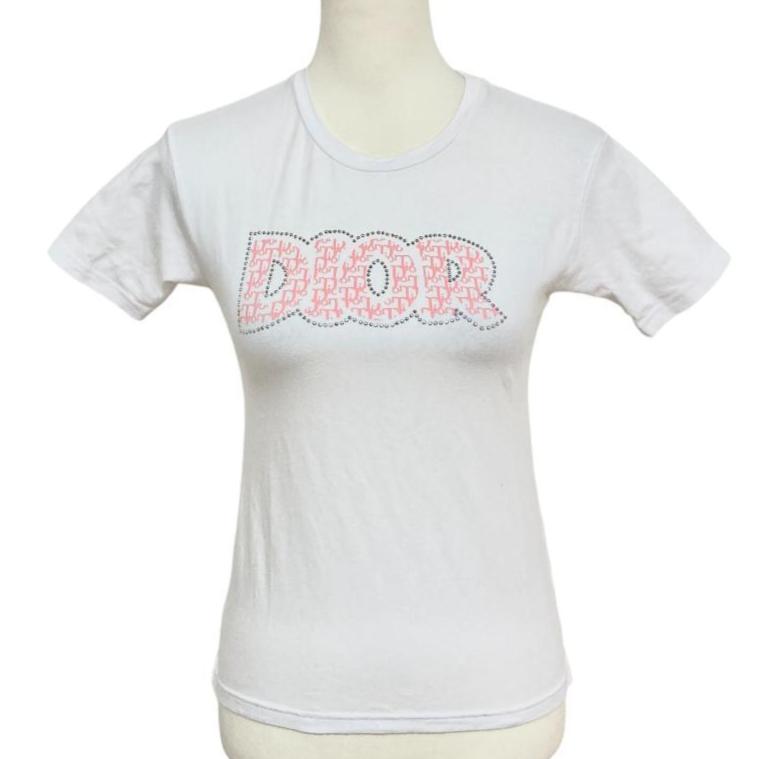 Christian Dior 2000s Pink Trotter T-Shirt Top