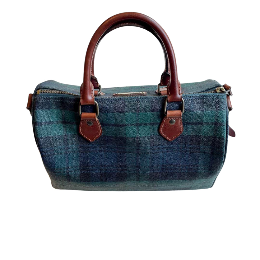 Ralph Lauren Schoolgirl Plaid Speedy Bag