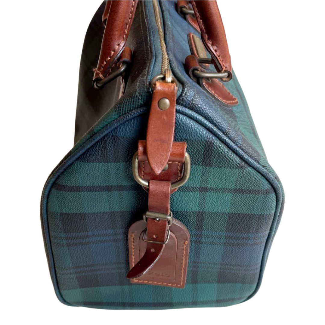 Ralph Lauren Schoolgirl Plaid Speedy Bag