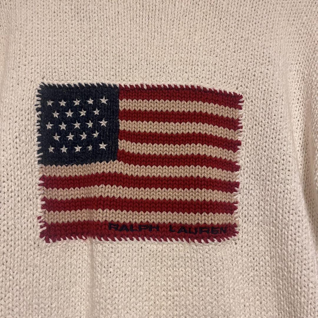 Ralph Lauren American Flag Sweater