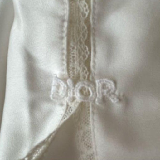 Christian Dior White Angel Lace Top