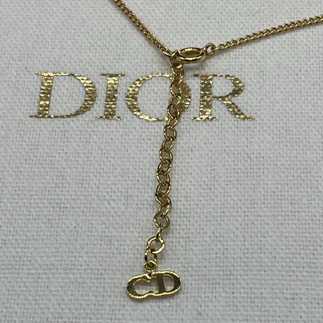 Christian Dior Rhinestone Heart Necklace & Earring Set