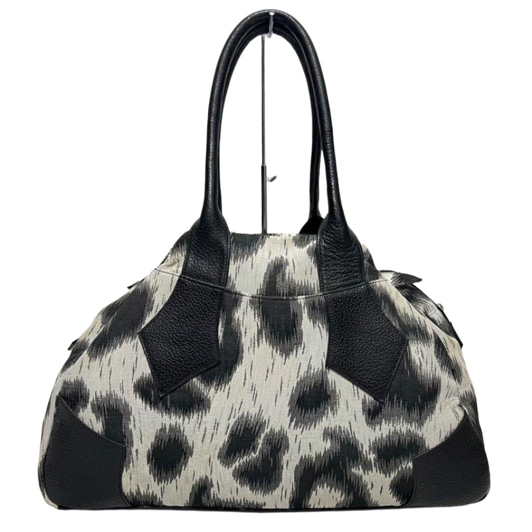 Vivienne Westwood Derby Leopard Bag