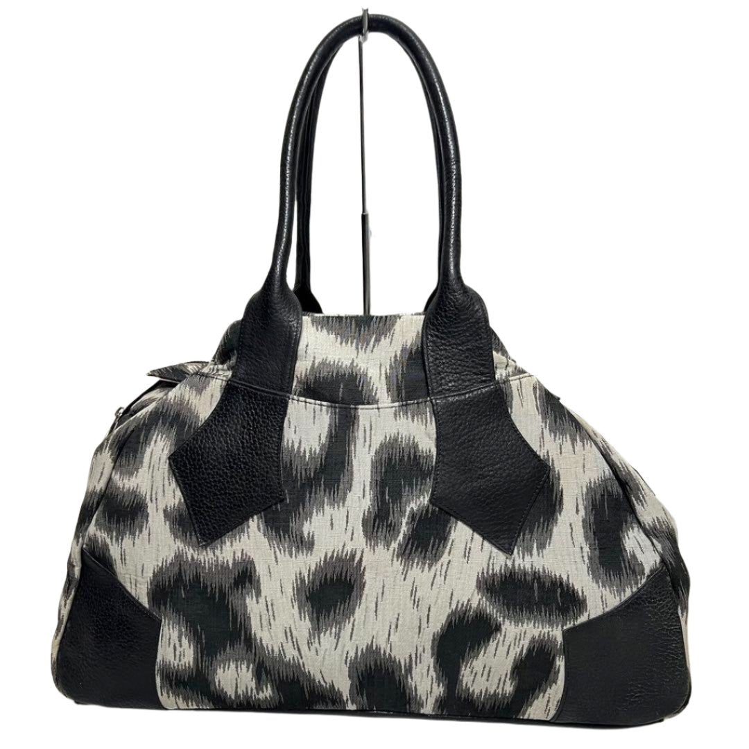 Vivienne Westwood Derby Leopard Bag